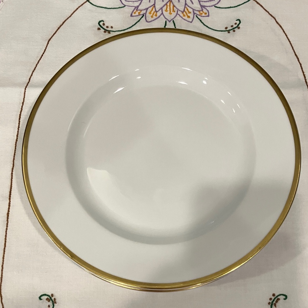 Vintage Bavaria Paul Muller "THE BARONIAL" 9” plates SET OF 4